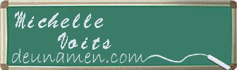 Michelle Voits Visitenkarte